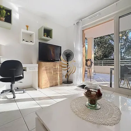 Apartment Bellahorizon T2-view Of Garden-terrace-park-wifi.